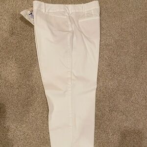 Talbots white cropped pants, 10P, 2 pairs available
